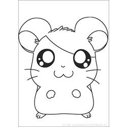 Coloring page: Hamster (Animals) #8020 - Free Printable Coloring Pages