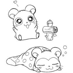 Coloring page: Hamster (Animals) #8116 - Free Printable Coloring Pages