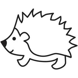 Coloring page: Hedgehog (Animals) #8291 - Free Printable Coloring Pages