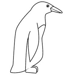 Coloring page: Penguin (Animals) #16832 - Free Printable Coloring Pages