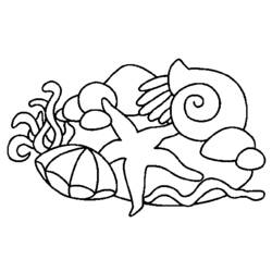 Coloring page: Starfish (Animals) #6758 - Free Printable Coloring Pages
