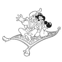Coloring page: Aladdin (Animation Movies) #127592 - Free Printable Coloring Pages