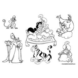Coloring page: Aladdin (Animation Movies) #127596 - Free Printable Coloring Pages