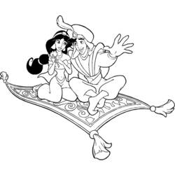 Coloring page: Aladdin (Animation Movies) #127599 - Free Printable Coloring Pages