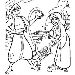 Coloring page: Aladdin (Animation Movies) #127764 - Free Printable Coloring Pages