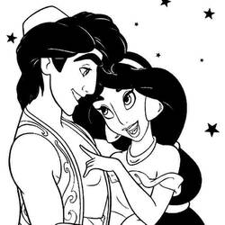 Coloring page: Aladdin (Animation Movies) #127809 - Free Printable Coloring Pages