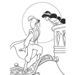 Coloring page: Aladdin (Animation Movies) #127866 - Free Printable Coloring Pages