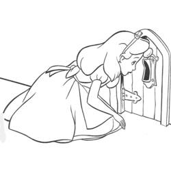 Coloring page: Alice in Wonderland (Animation Movies) #127967 - Free Printable Coloring Pages