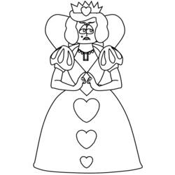 Coloring page: Alice in Wonderland (Animation Movies) #128000 - Free Printable Coloring Pages