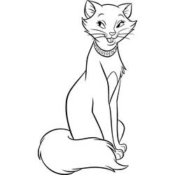 Coloring page: Aristocats (Animation Movies) #26945 - Free Printable Coloring Pages