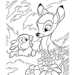 Coloring page: Bambi (Animation Movies) #128524 - Free Printable Coloring Pages