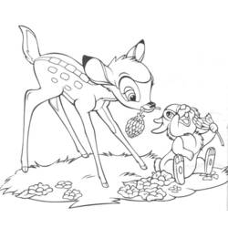 Coloring page: Bambi (Animation Movies) #128560 - Free Printable Coloring Pages