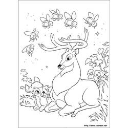 Coloring page: Bambi (Animation Movies) #128581 - Free Printable Coloring Pages