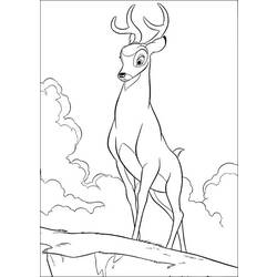 Coloring page: Bambi (Animation Movies) #128595 - Free Printable Coloring Pages
