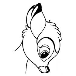 Coloring page: Bambi (Animation Movies) #128609 - Free Printable Coloring Pages
