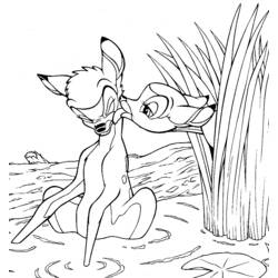 Coloring page: Bambi (Animation Movies) #128672 - Free Printable Coloring Pages