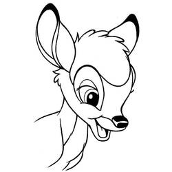 Coloring page: Bambi (Animation Movies) #128718 - Free Printable Coloring Pages