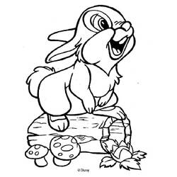 Coloring page: Bambi (Animation Movies) #128754 - Free Printable Coloring Pages
