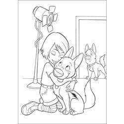 Coloring page: Bolt (Animation Movies) #131748 - Free Printable Coloring Pages