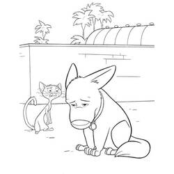 Coloring page: Bolt (Animation Movies) #131776 - Free Printable Coloring Pages