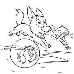 Coloring page: Bolt (Animation Movies) #131787 - Free Printable Coloring Pages