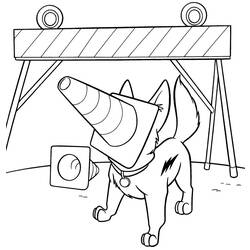 Coloring page: Bolt (Animation Movies) #131788 - Free Printable Coloring Pages