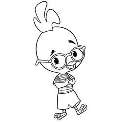 Coloring page: Chicken Little (Animation Movies) #73084 - Free Printable Coloring Pages