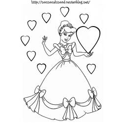 Coloring pages: Cinderella - Free Printable Coloring Pages