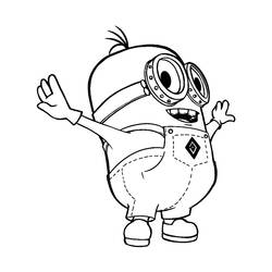 Coloring page: Despicable me (Animation Movies) #130336 - Free Printable Coloring Pages