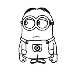 Coloring page: Despicable me (Animation Movies) #130341 - Free Printable Coloring Pages