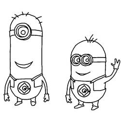 Coloring page: Despicable me (Animation Movies) #130342 - Free Printable Coloring Pages