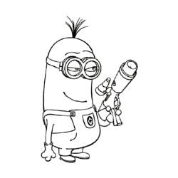 Coloring page: Despicable me (Animation Movies) #130346 - Free Printable Coloring Pages