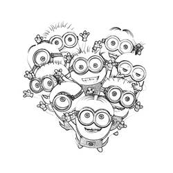Coloring page: Despicable me (Animation Movies) #130366 - Free Printable Coloring Pages