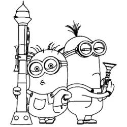 Coloring page: Despicable me (Animation Movies) #130373 - Free Printable Coloring Pages
