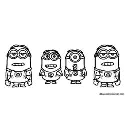 Coloring page: Despicable me (Animation Movies) #130389 - Free Printable Coloring Pages