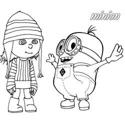 Coloring page: Despicable me (Animation Movies) #130460 - Free Printable Coloring Pages
