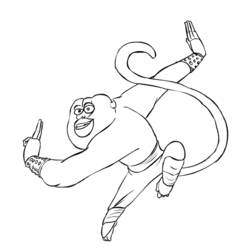 Coloring page: Kung Fu Panda (Animation Movies) #73348 - Free Printable Coloring Pages