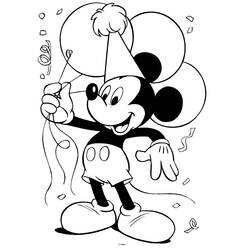 Coloring page: Mickey (Animation Movies) #170091 - Free Printable Coloring Pages