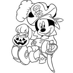 Coloring page: Mickey (Animation Movies) #170098 - Free Printable Coloring Pages