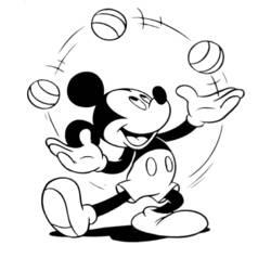 Coloring page: Mickey (Animation Movies) #170103 - Free Printable Coloring Pages