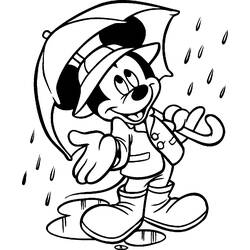 Coloring page: Mickey (Animation Movies) #170112 - Free Printable Coloring Pages