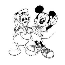 Coloring page: Mickey (Animation Movies) #170113 - Free Printable Coloring Pages