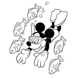 Coloring page: Mickey (Animation Movies) #170114 - Free Printable Coloring Pages