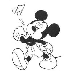 Coloring page: Mickey (Animation Movies) #170130 - Free Printable Coloring Pages