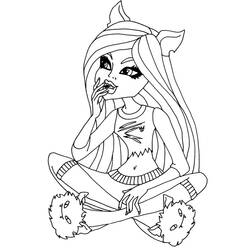 Coloring page: Monster High (Animation Movies) #24817 - Free Printable Coloring Pages