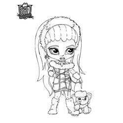 Coloring page: Monster High (Animation Movies) #24830 - Free Printable Coloring Pages
