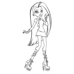 Coloring page: Monster High (Animation Movies) #24836 - Free Printable Coloring Pages
