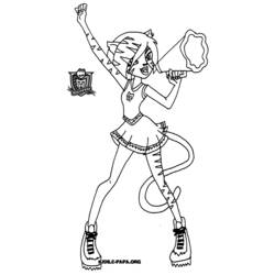 Coloring page: Monster High (Animation Movies) #24908 - Free Printable Coloring Pages