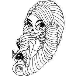 Coloring page: Monster High (Animation Movies) #24937 - Free Printable Coloring Pages