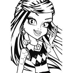 Coloring page: Monster High (Animation Movies) #24940 - Free Printable Coloring Pages